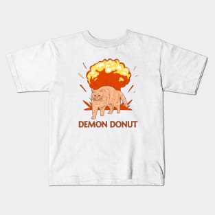 Demon Donut Kids T-Shirt